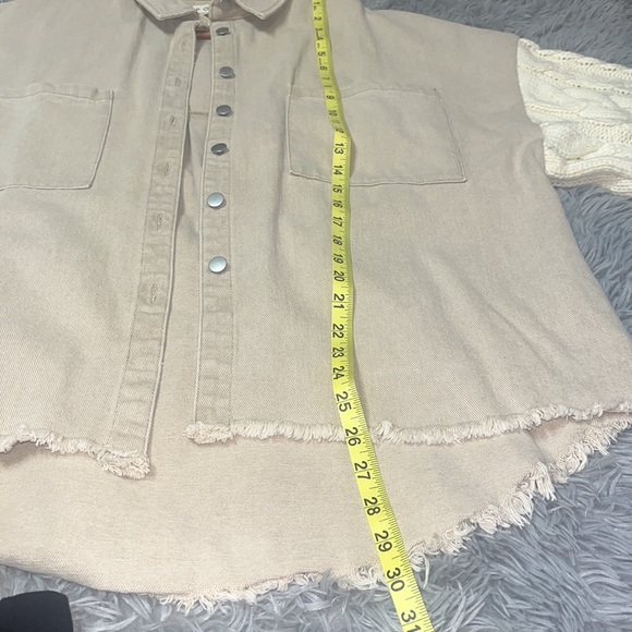 POL jacket with sweater sleeves - Picture 8 of 8